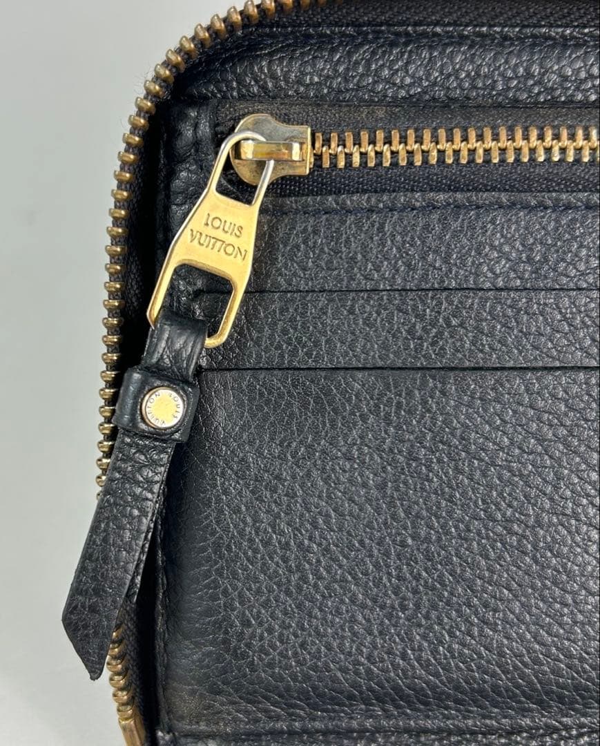 ✅【美品】 メンテ済み ルイヴィトン アンプラント　ジッピーウォレット 長財布