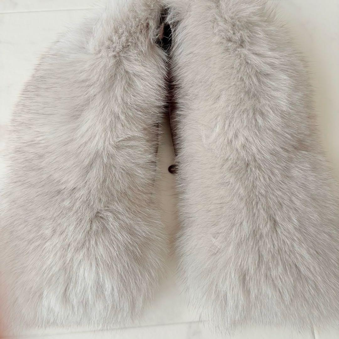 極美品✨《ブランベール 》フォックス　ダブルライダース ラムレザージレ　モニーレ