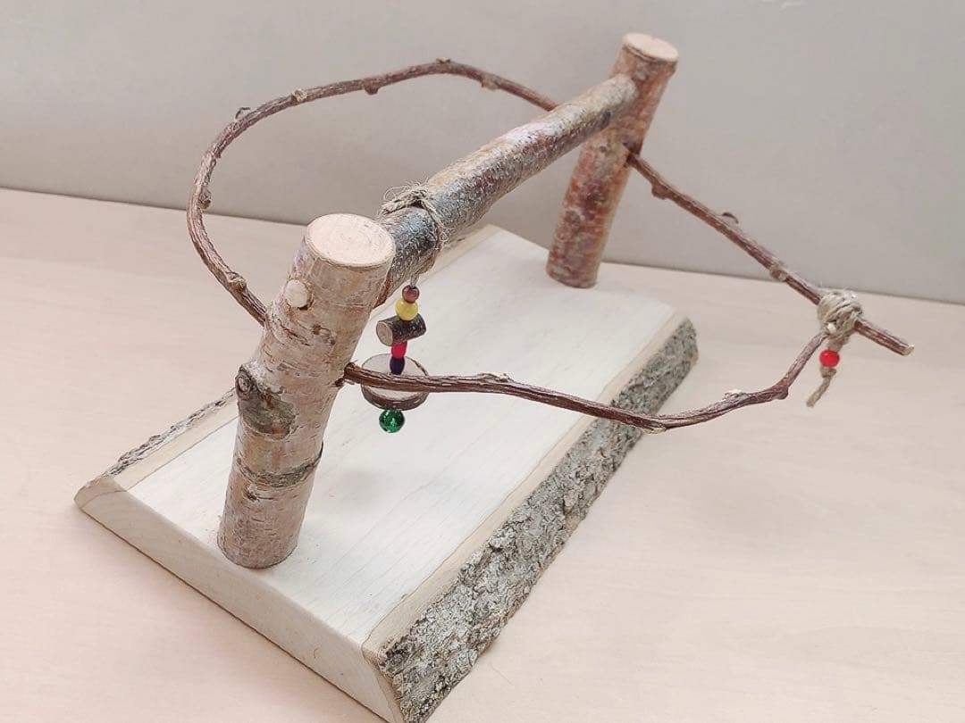 絵になる〜♪スタンド　キウイのツル