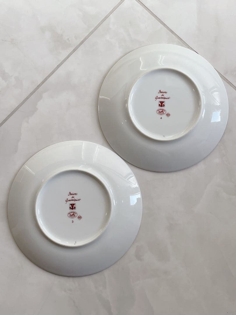 HERMES ガダルキヴィール プレート 2枚セット エルメス