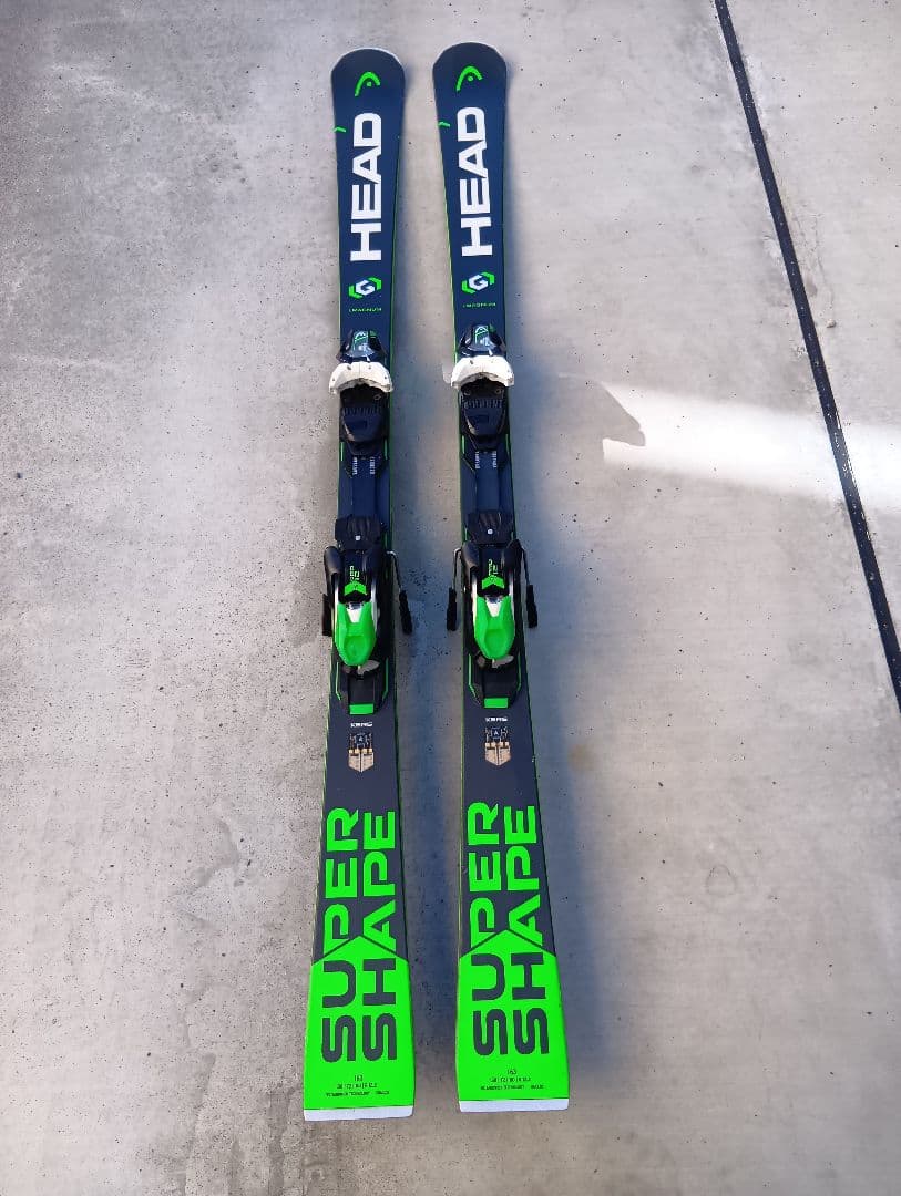 HEAD SUPER SHAPE スキー板 163cm