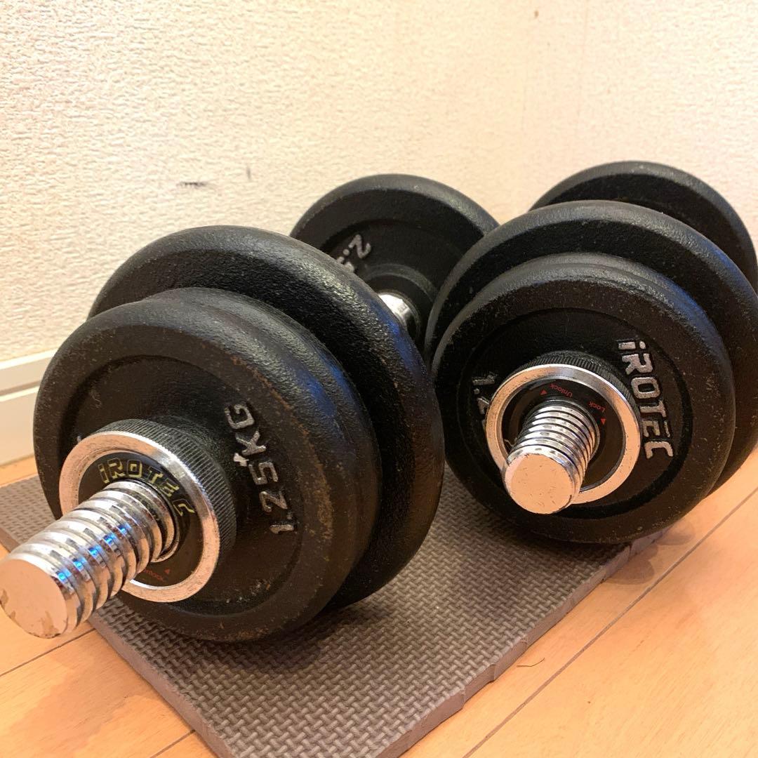 【11月末まで】IROTEC ダンベル　20kgセット