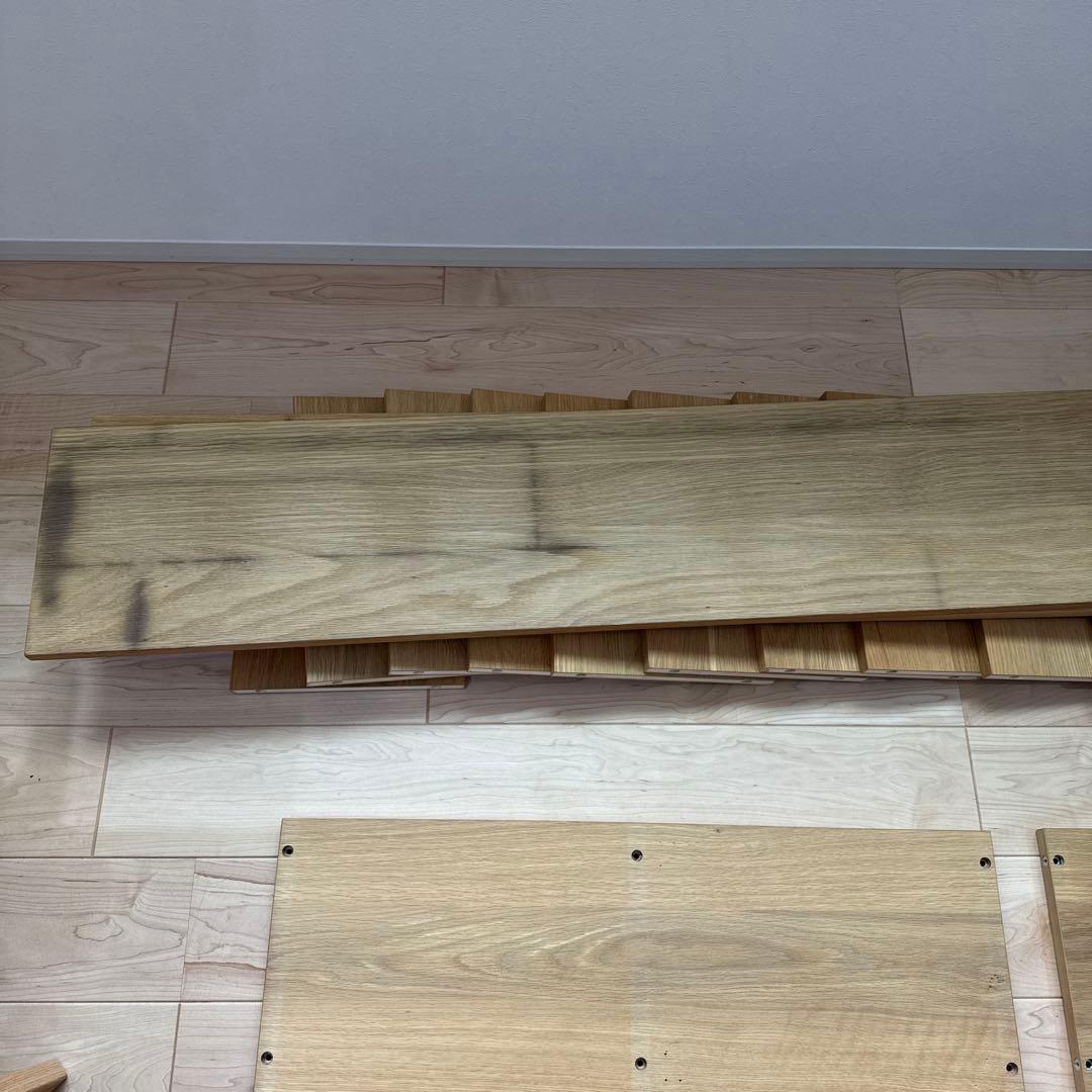 スタッキングシェルフ　無印良品　テレビボード