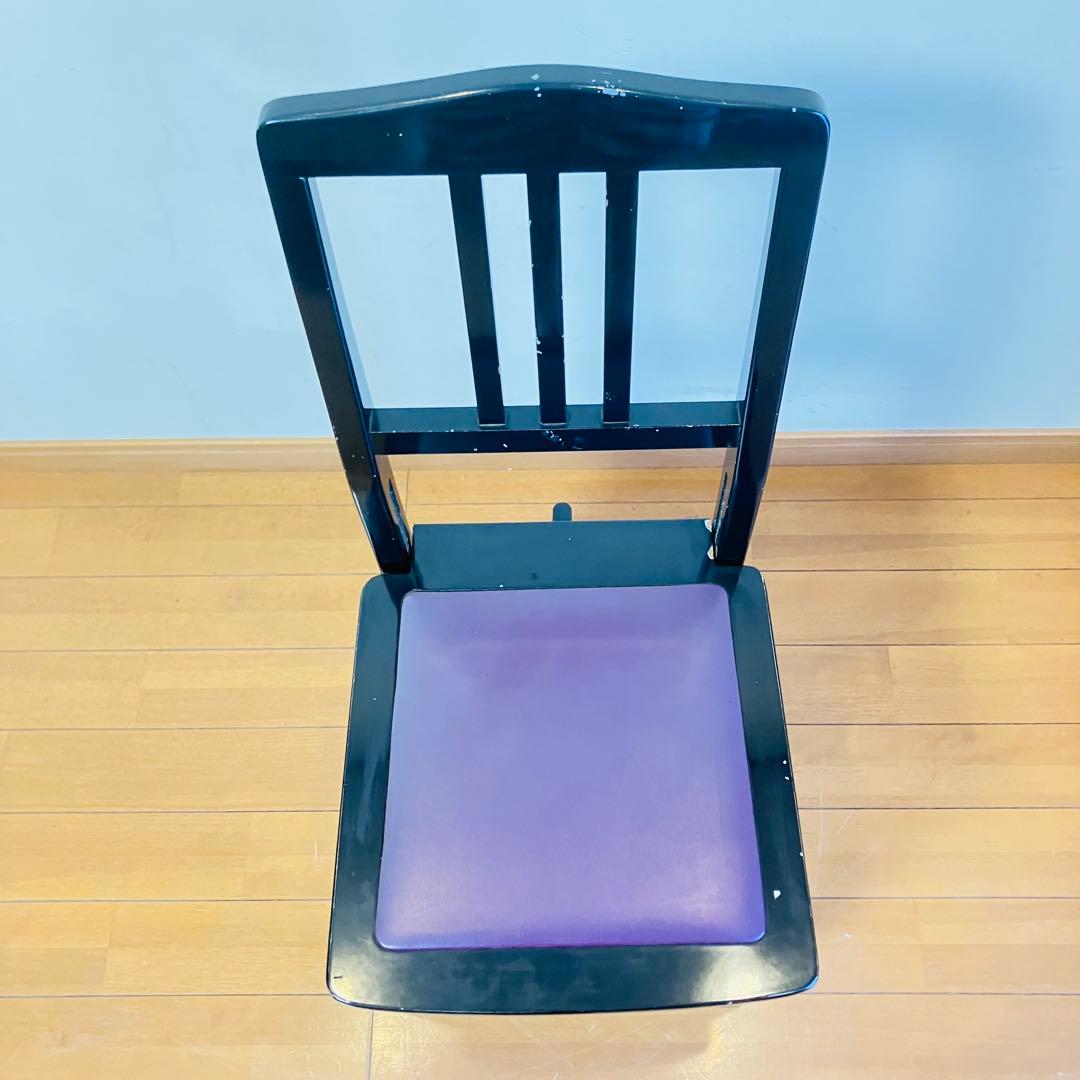 【動作良好・匿名配送】トムソン椅子 半艶塗装 アップライトピアノ