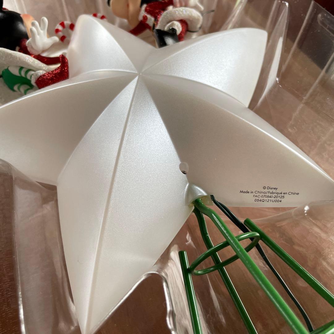 ☆レア☆ ディズニーストア ライトアップ ツリートッパー ミッキー ミニー 電飾