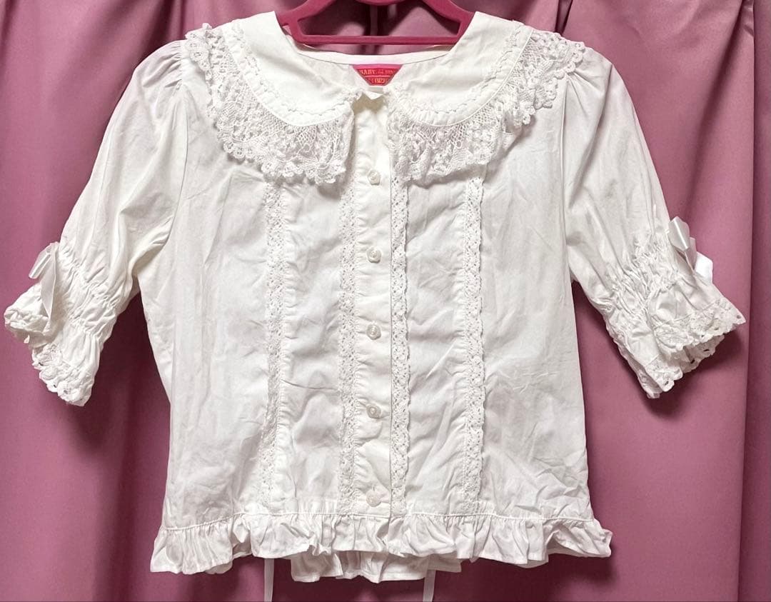 La petite fleur5分袖ブラウス