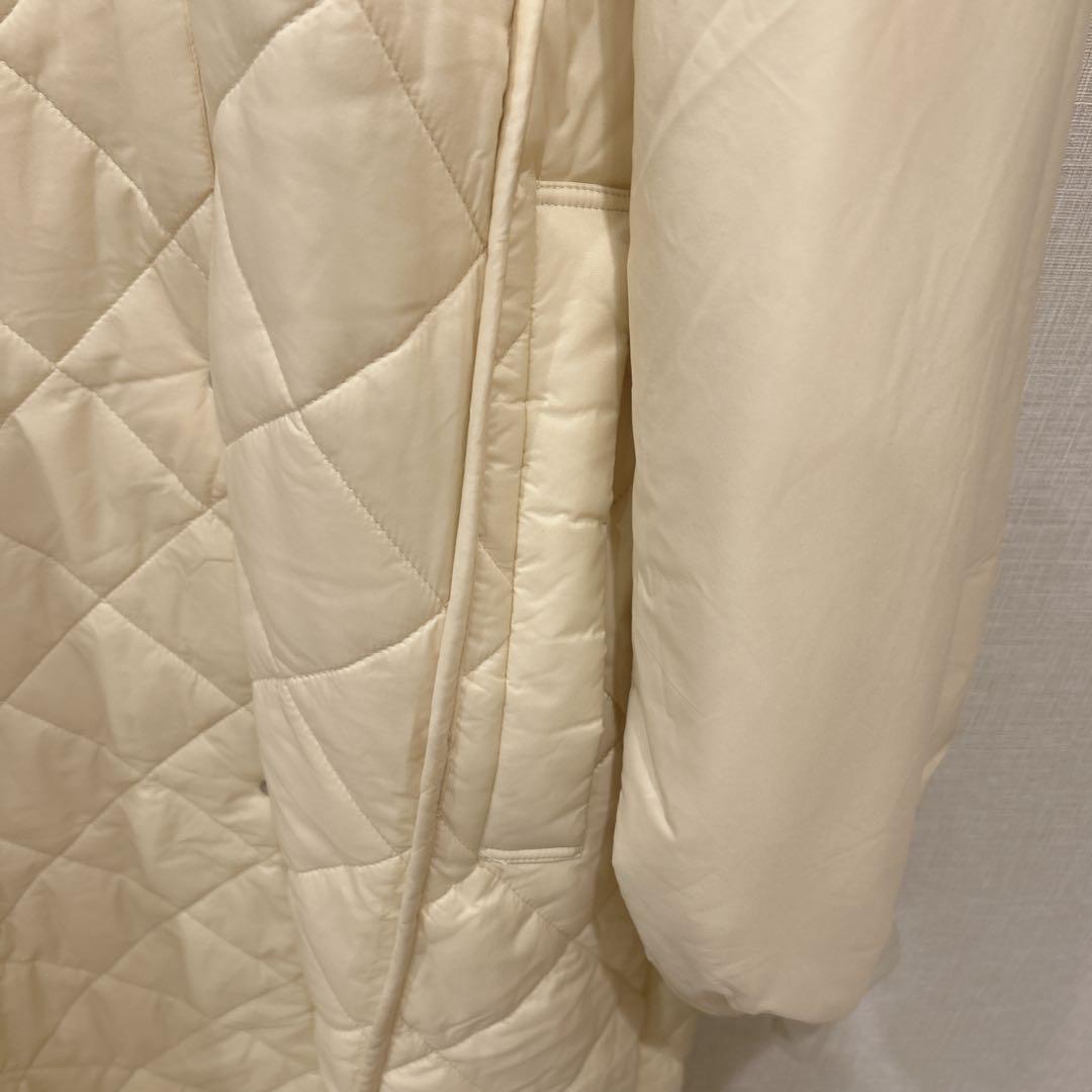 美品✨ADAM ET ROPE アダムエロペ スタンドネックキルティングコート