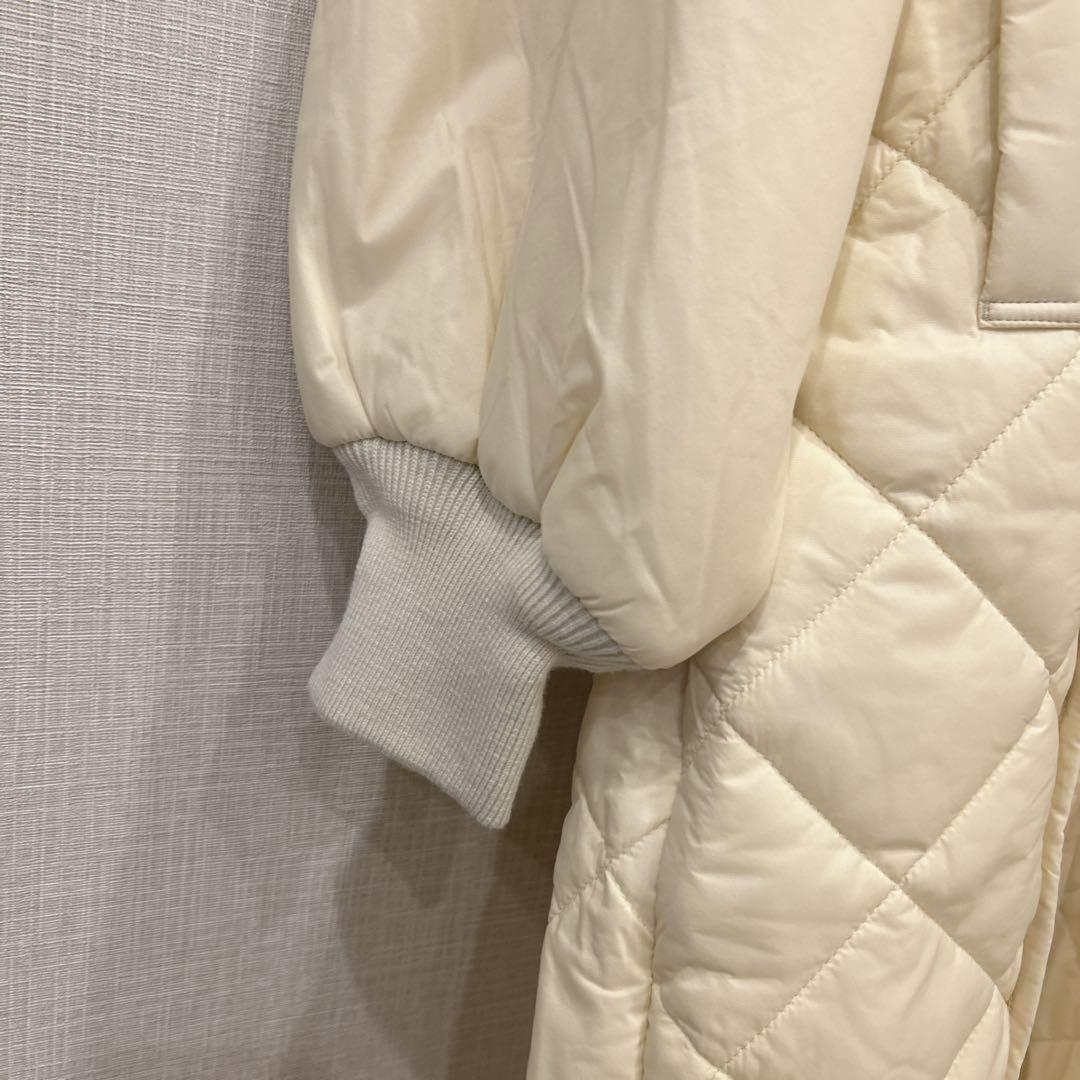 美品✨ADAM ET ROPE アダムエロペ スタンドネックキルティングコート