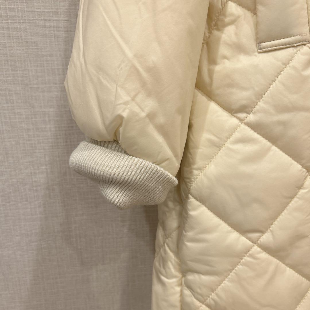 美品✨ADAM ET ROPE アダムエロペ スタンドネックキルティングコート