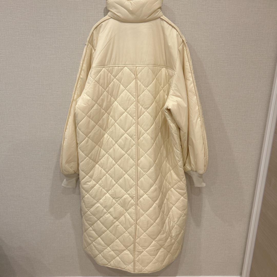 美品✨ADAM ET ROPE アダムエロペ スタンドネックキルティングコート