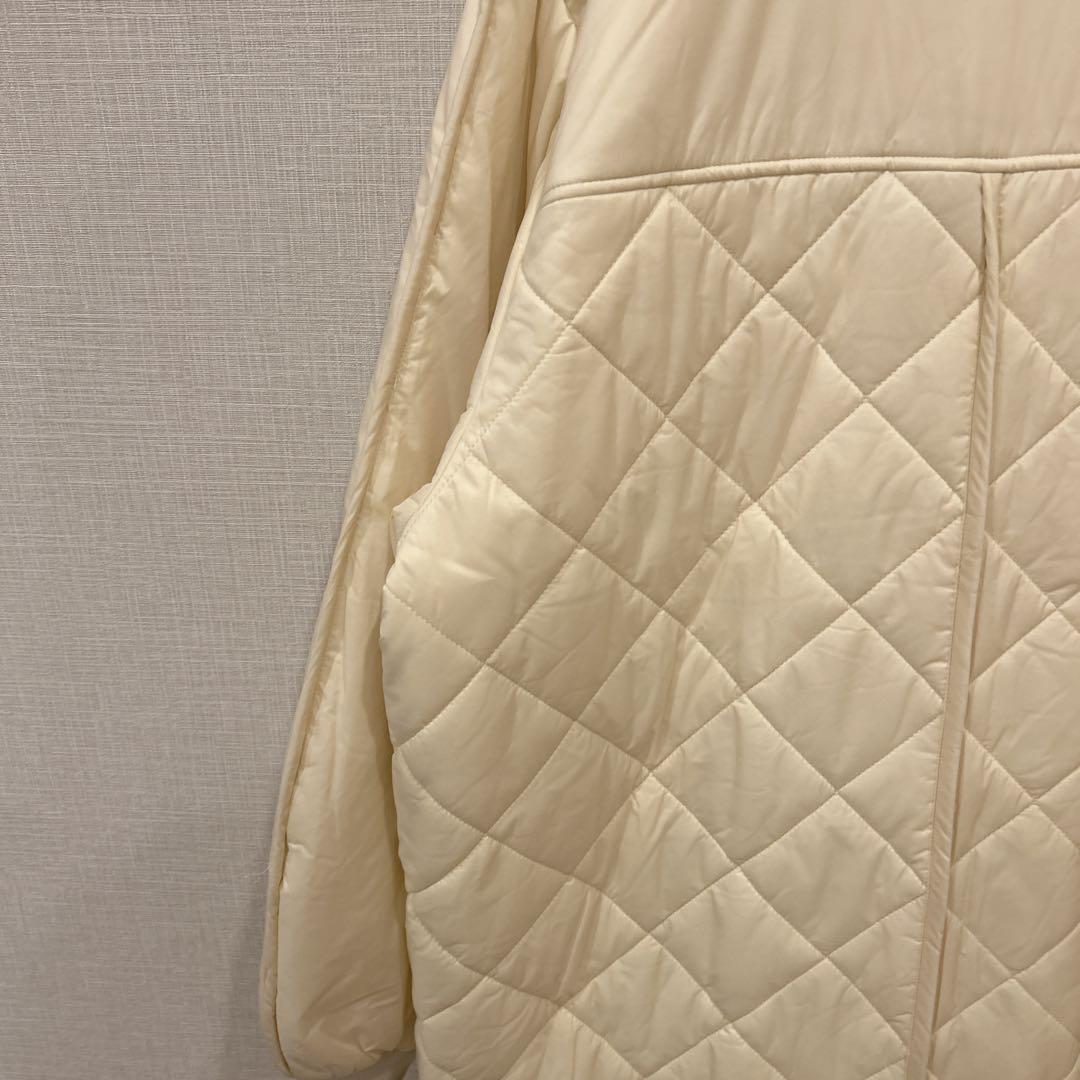 美品✨ADAM ET ROPE アダムエロペ スタンドネックキルティングコート