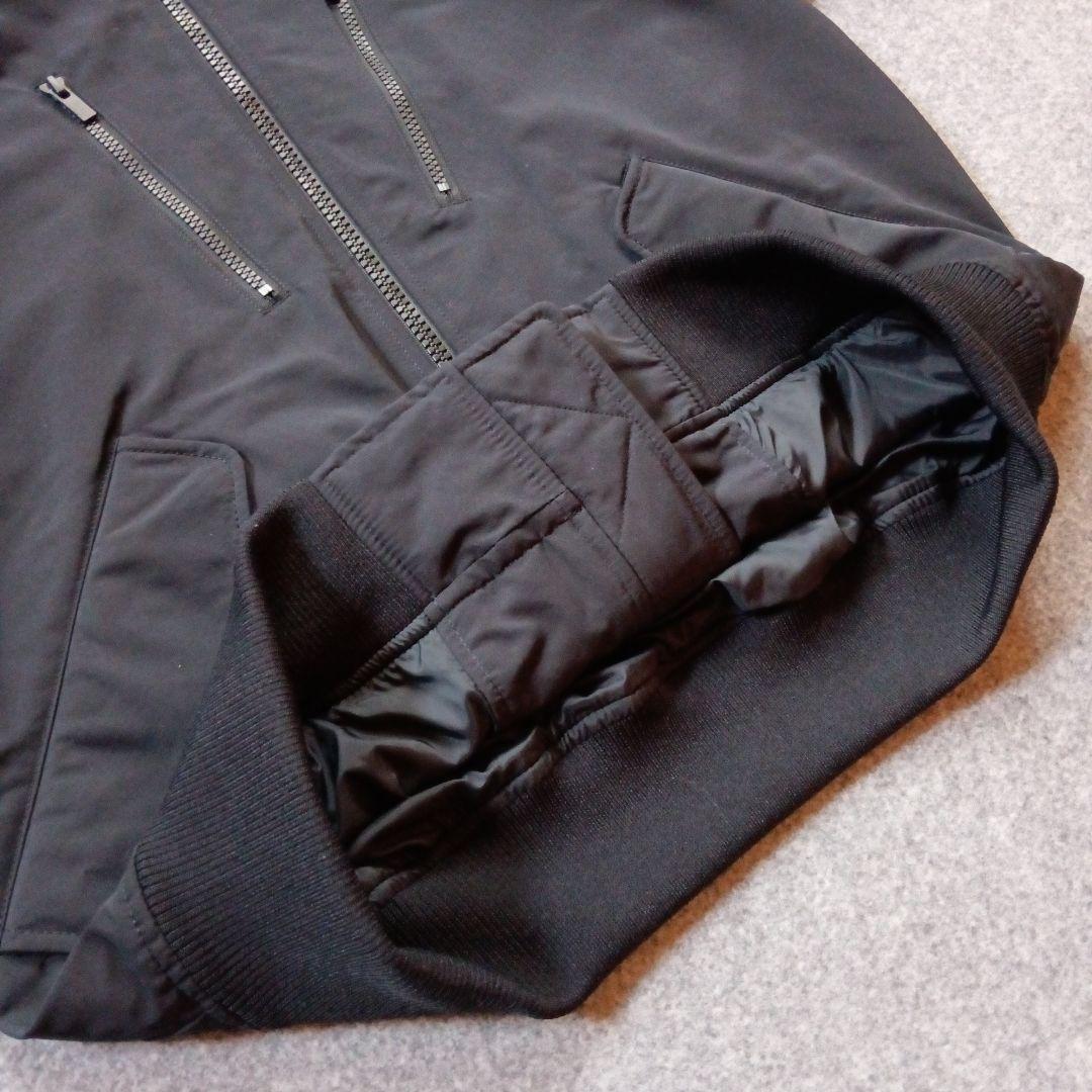 ユニクロ +J ジルサンダー コラボ MA1 オーバーサイズブルゾン ブラック