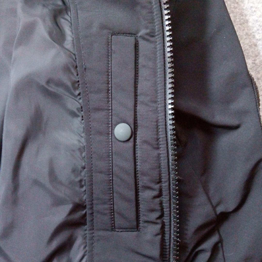 ユニクロ +J ジルサンダー コラボ MA1 オーバーサイズブルゾン ブラック