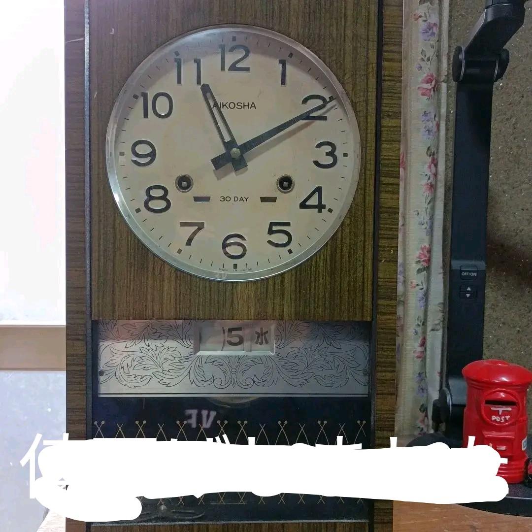 掛時計レトロ