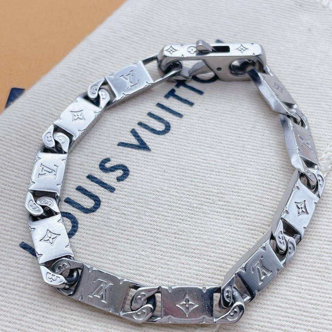 LOUIS VUITTON タイドアップ　ブレスレット　モノグラム　ブラスレ