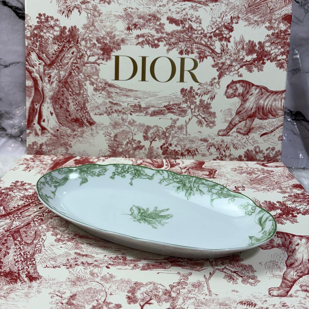 DIOR Lily of the Valley スズラン オーバルプラッター