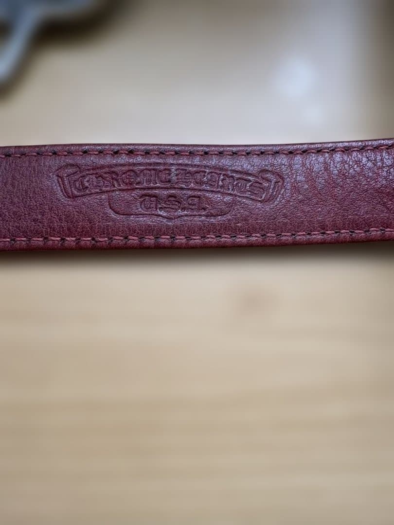 Chrom hearts 赤いブレスレット