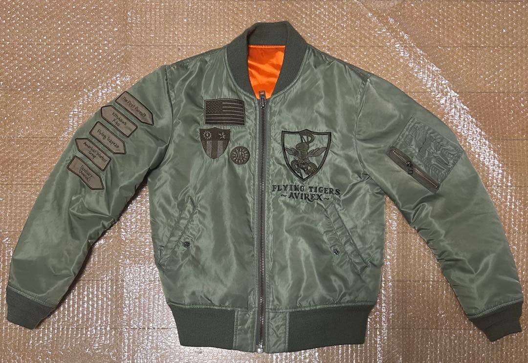 西*様 AVIREX フライングタイガー MA-1ジャケット
