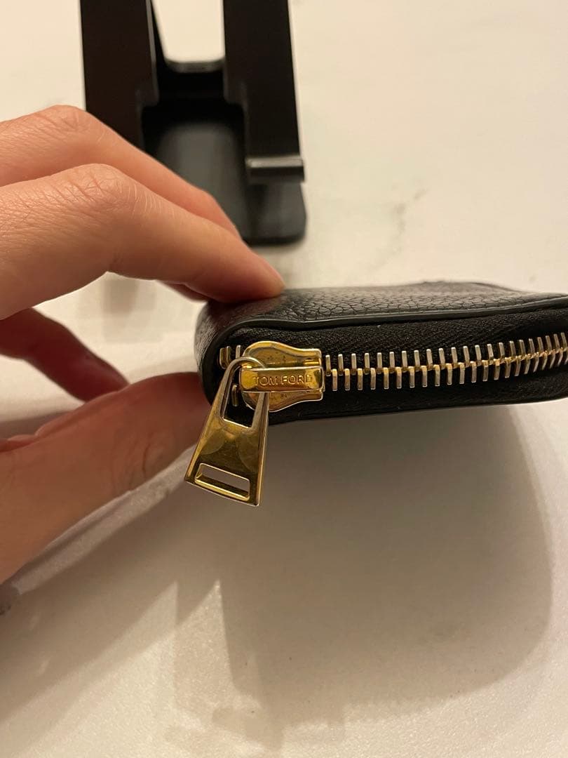 TOM FORD ブラック マネークリップ　ケース