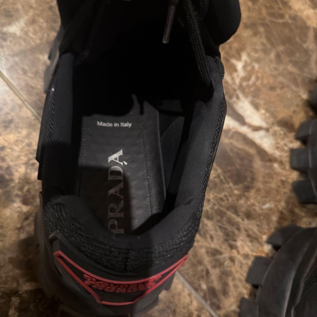 T*U様 PRADA CLOUDBUST THUNDER ブラックスニーカー　美