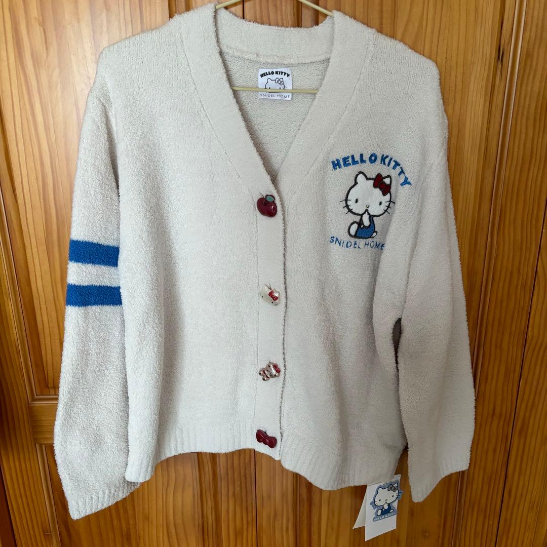 新品　スナイデルホーム　サンリオ　ハローキティ　ニットカーディガン