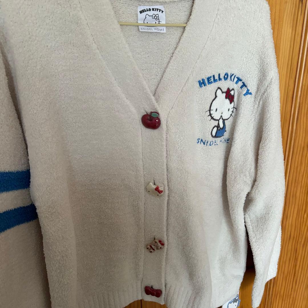 新品　スナイデルホーム　サンリオ　ハローキティ　ニットカーディガン
