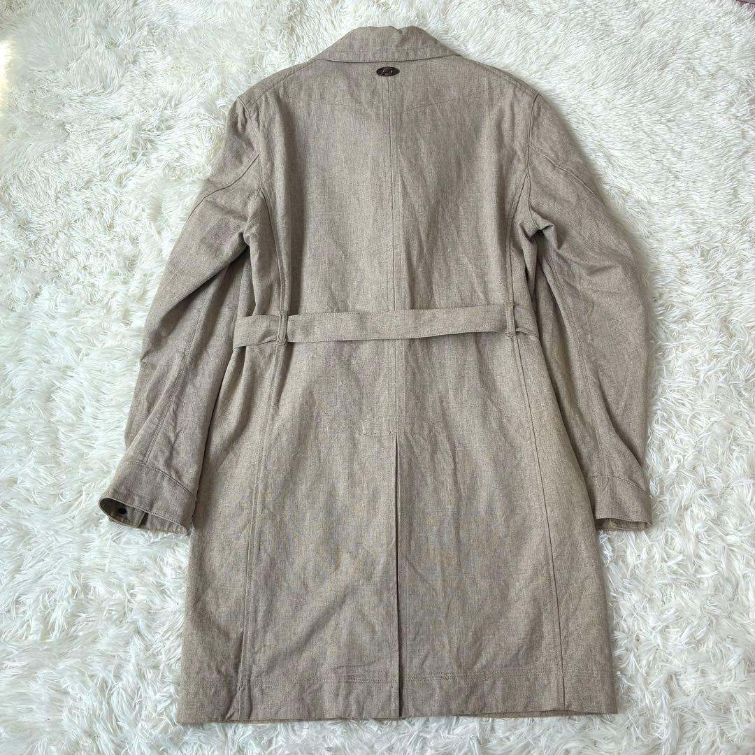 OLDJOE オールドジョー　トレンチ　コート　リネン混.