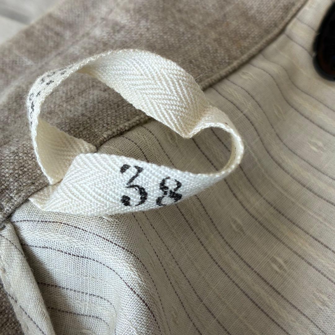 OLDJOE オールドジョー　トレンチ　コート　リネン混.