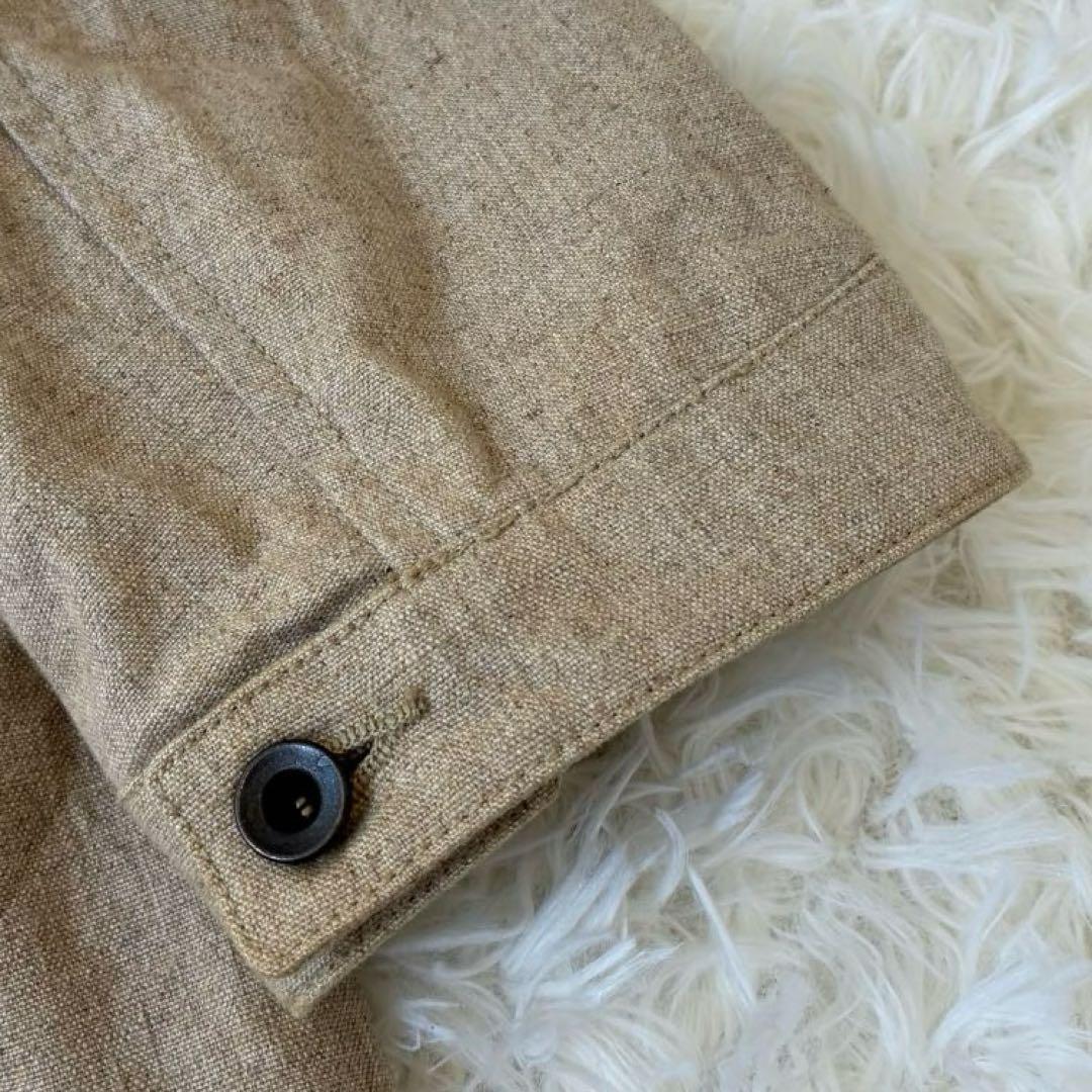 OLDJOE オールドジョー　トレンチ　コート　リネン混.