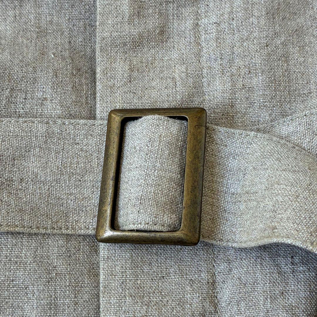 OLDJOE オールドジョー　トレンチ　コート　リネン混.