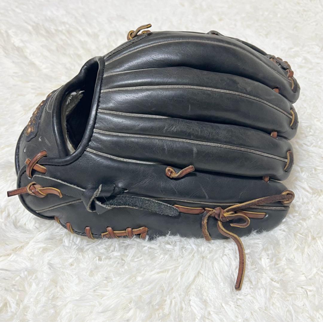 【美品】 AMBITIOUS アンビシャス 硬式用　グローブ 左投げ　ASICS