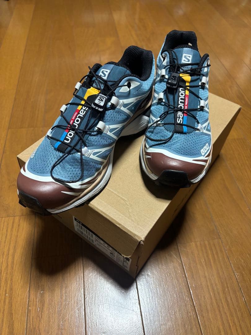 【SALOMON】XT-6 Aegean Blue/Hazelnut