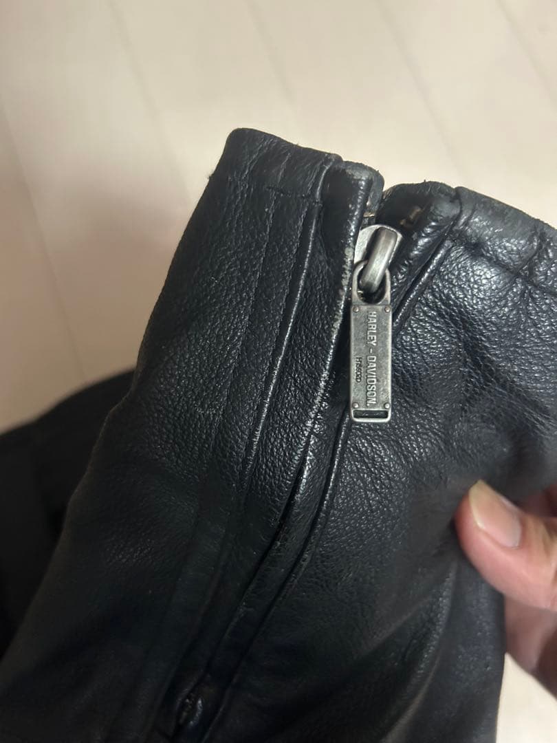 HARLEY-DAVIDSON ブラックレザージャケット