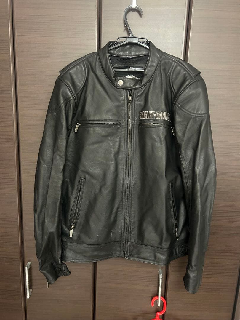 HARLEY-DAVIDSON ブラックレザージャケット
