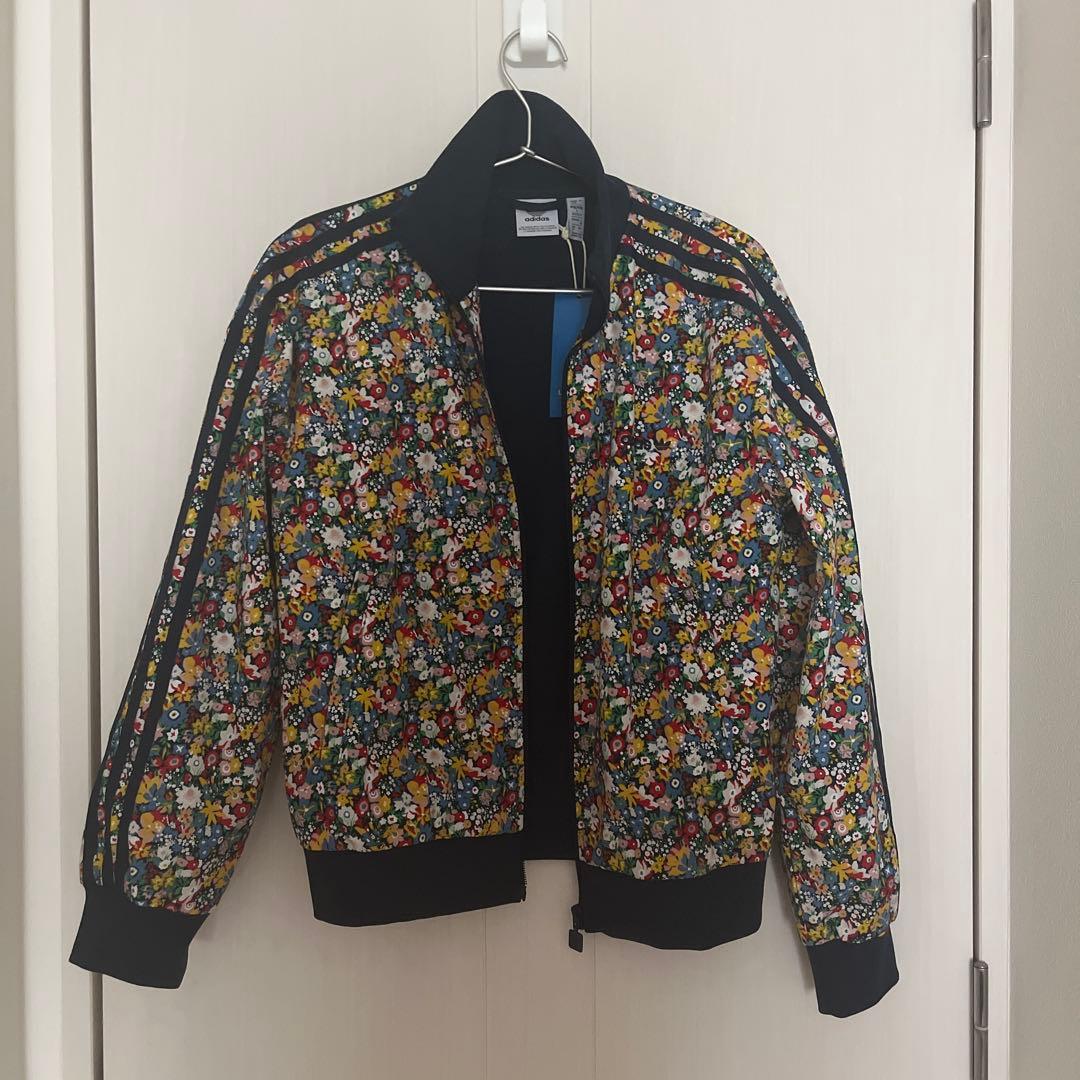 LIBERTY LONDON フローラル トラックトップ Mサイズ