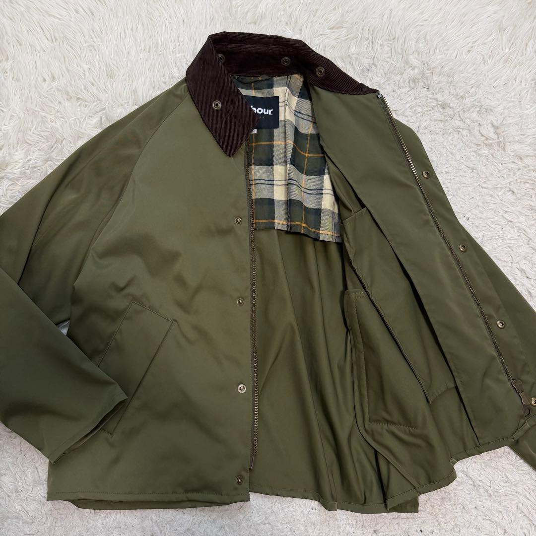 24年製美品　バブアー　トランスポート　ハンティングジャケット　ノンオイル