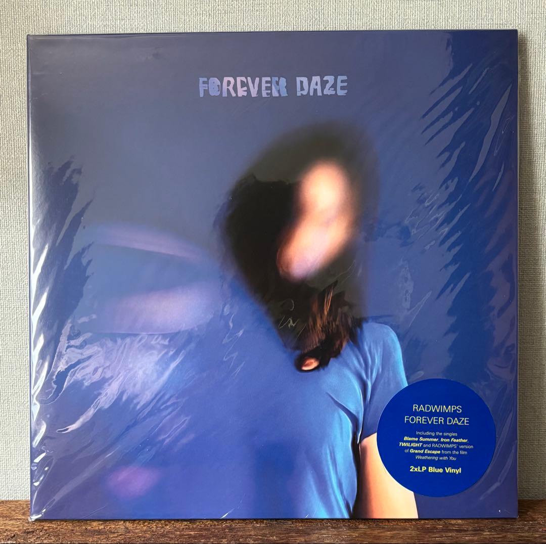 RADWIMPS 「FOREVER DAZE」2LP BLUE VINYL