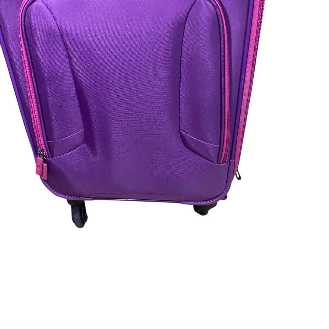 美品✨AMERICAN TOURISTER キャリー　パープル