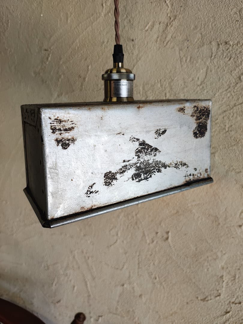 インダストリアル　シーリングライト　古道具　M0193