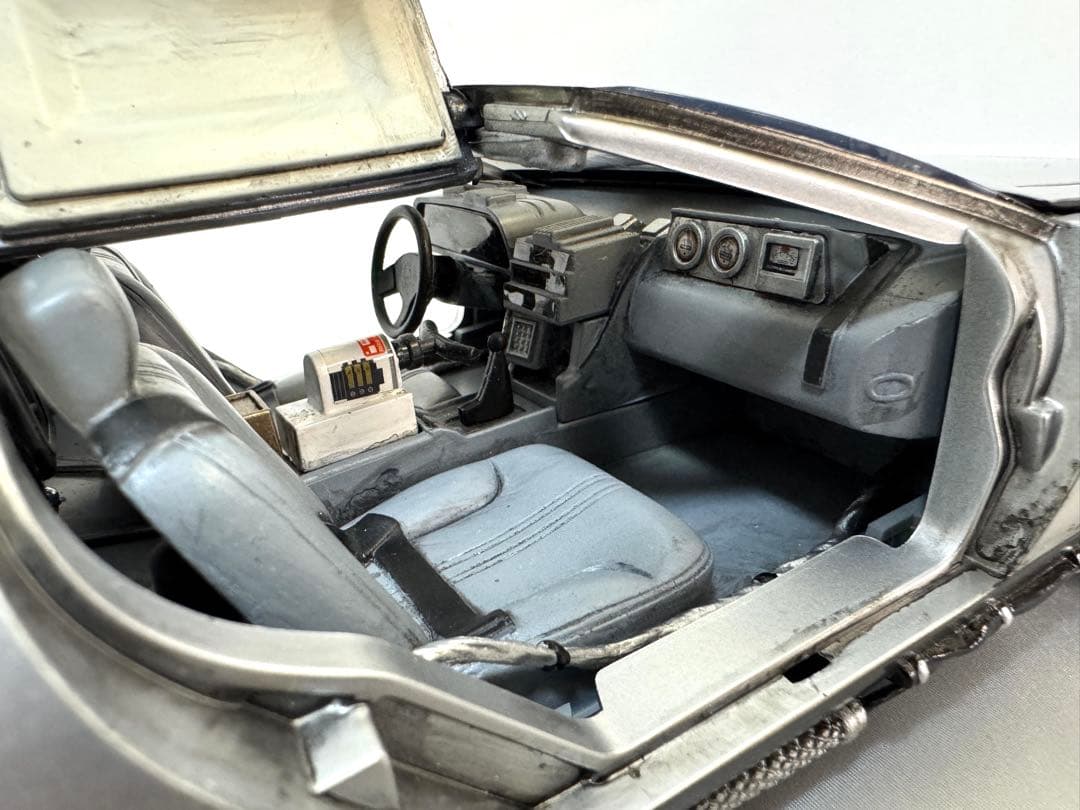 1/15 バック トゥ ザ フューチャー パート2 タイムマシン デロリアン