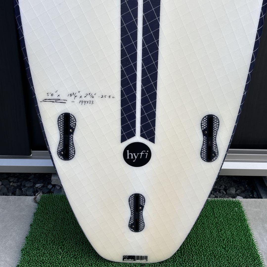 美品 HYFI JS MONSTA BOX 5’8 ショートボード EPS