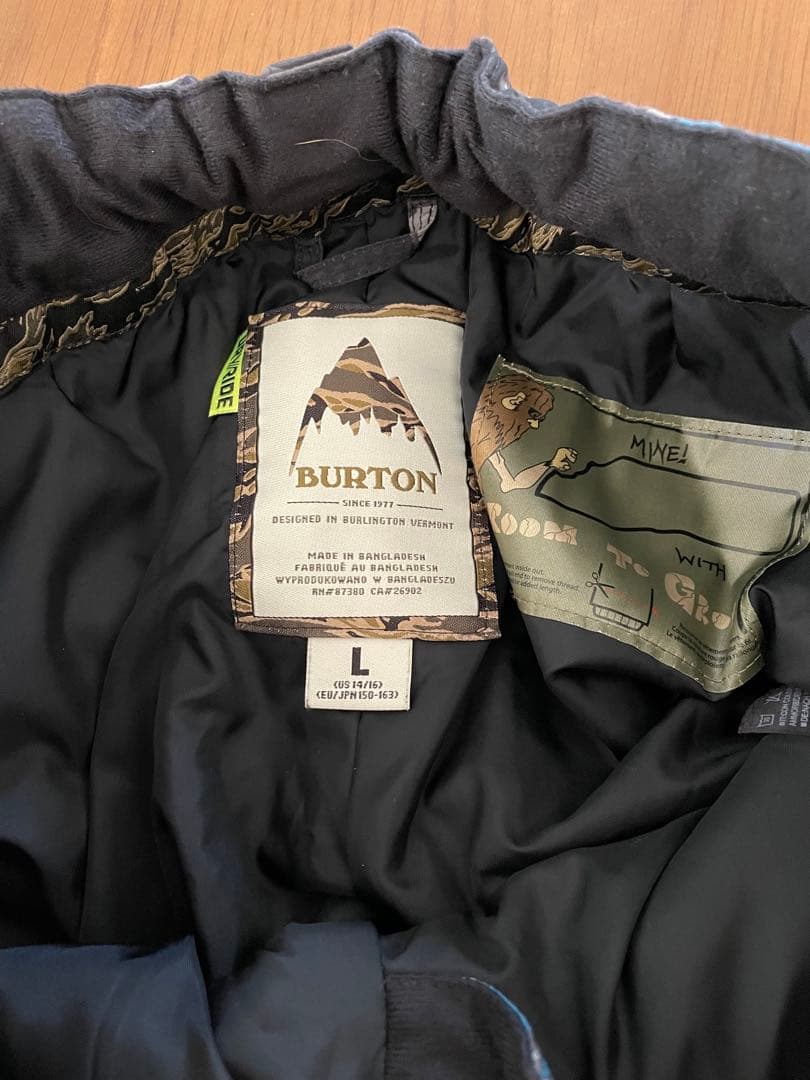 バートン スノーボードウェア 上下セット ジュニア キッズ　150 160