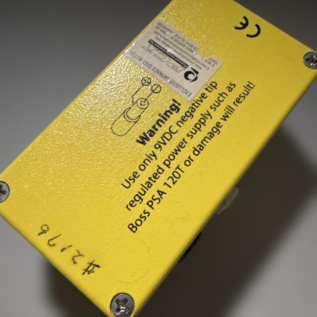 xotic effects AC Booster 黄色