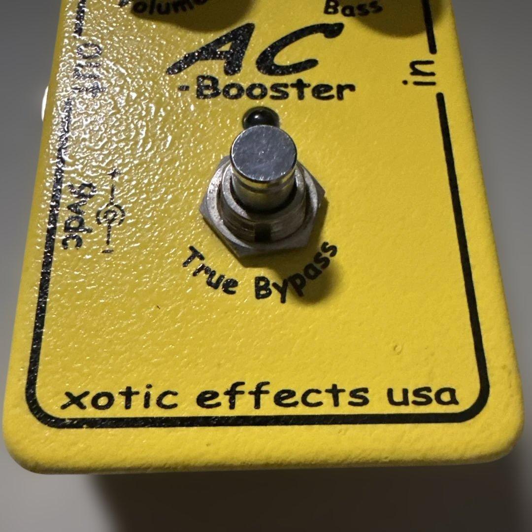 xotic effects AC Booster 黄色