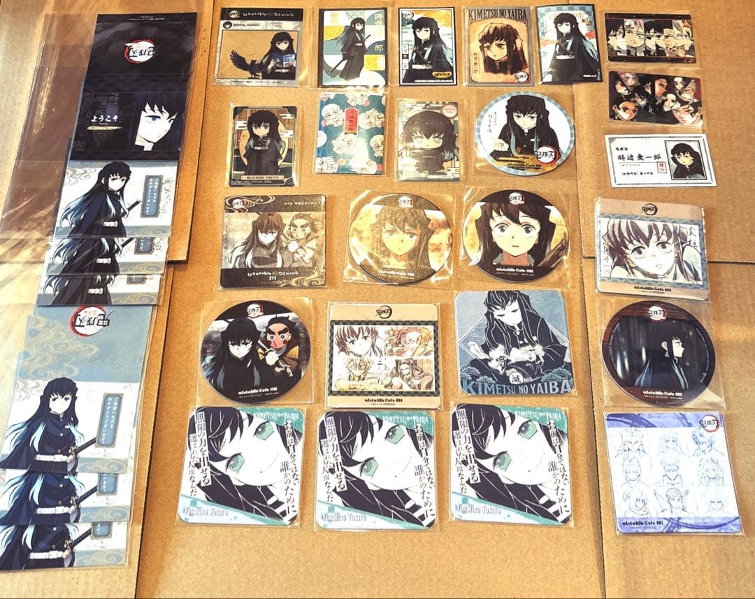 鬼滅の刃　鬼滅　時透無一郎　無一郎　有一郎　コースター　ステッカー　POP