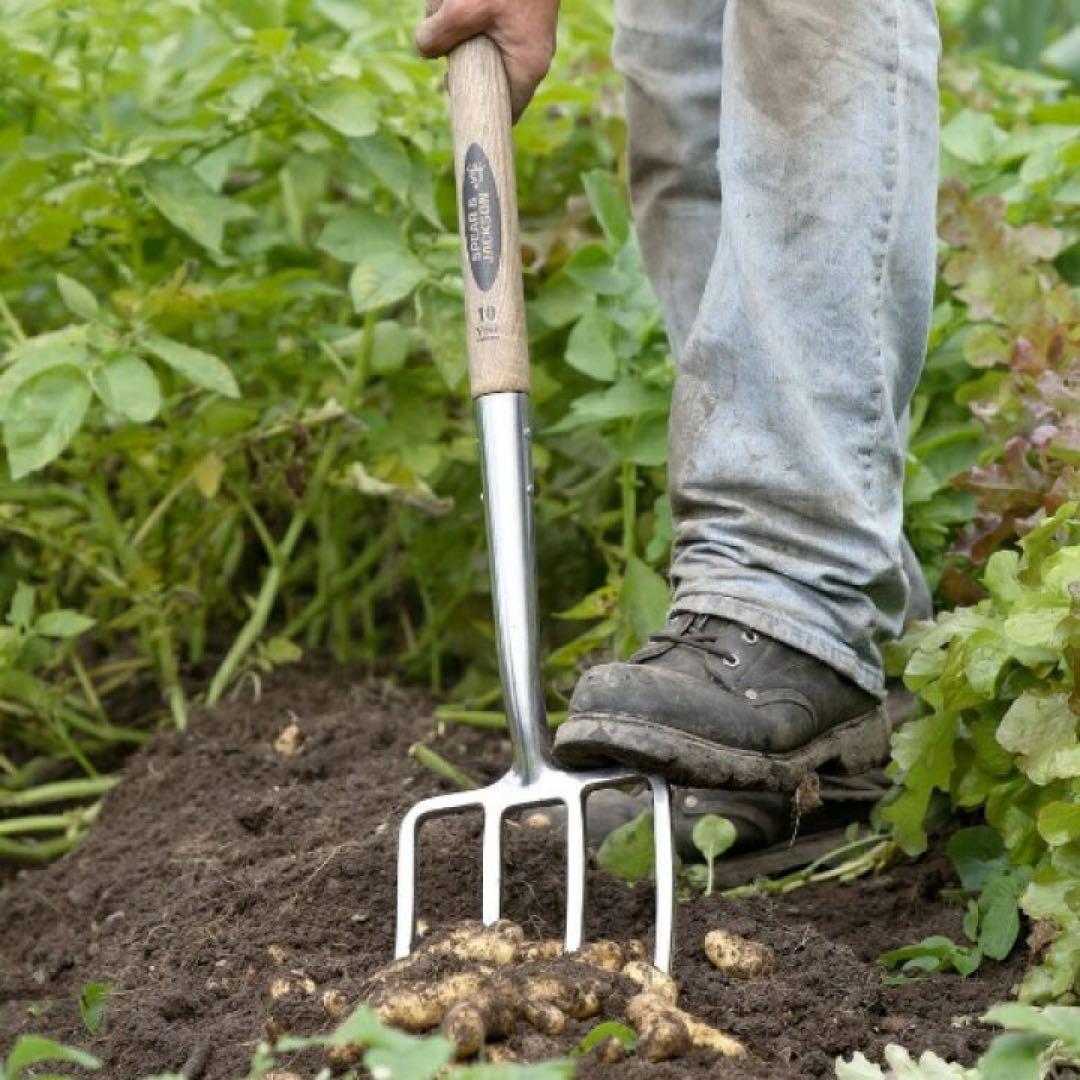 英国 SPEAR&JACKSON スピアジャクソン ロングフォーク ガーデニング