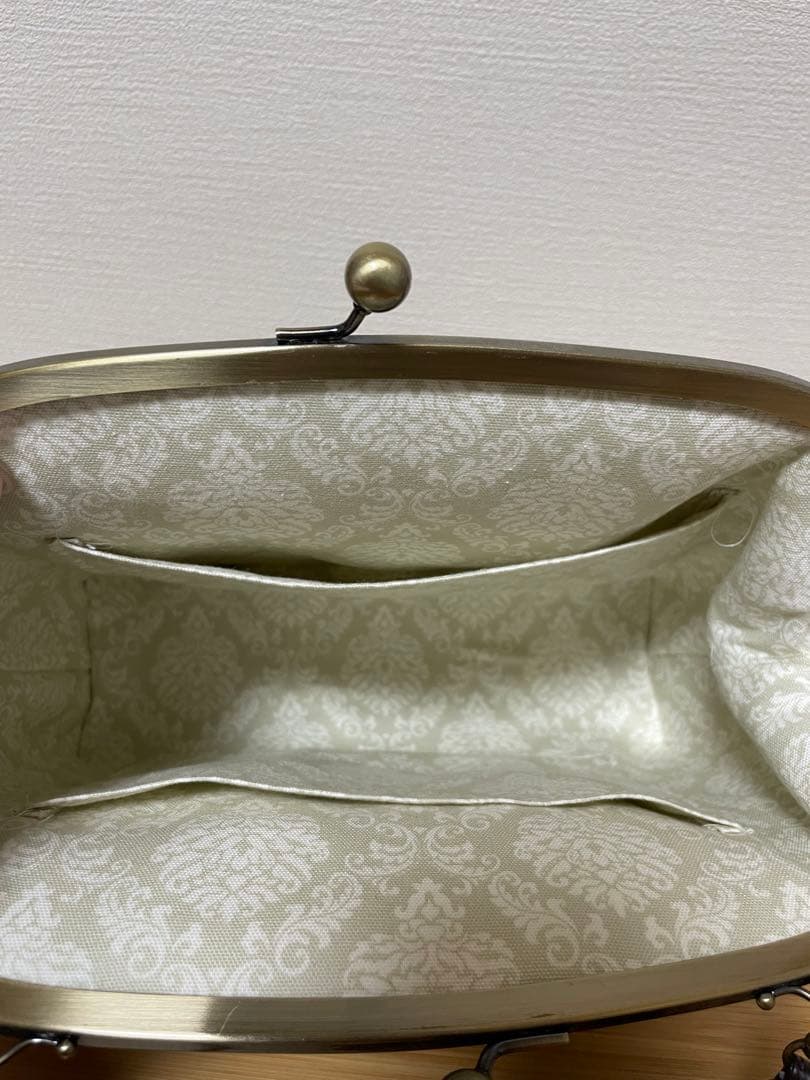 インド刺繍　バッグ　カバン　クラフトマーケット　美品