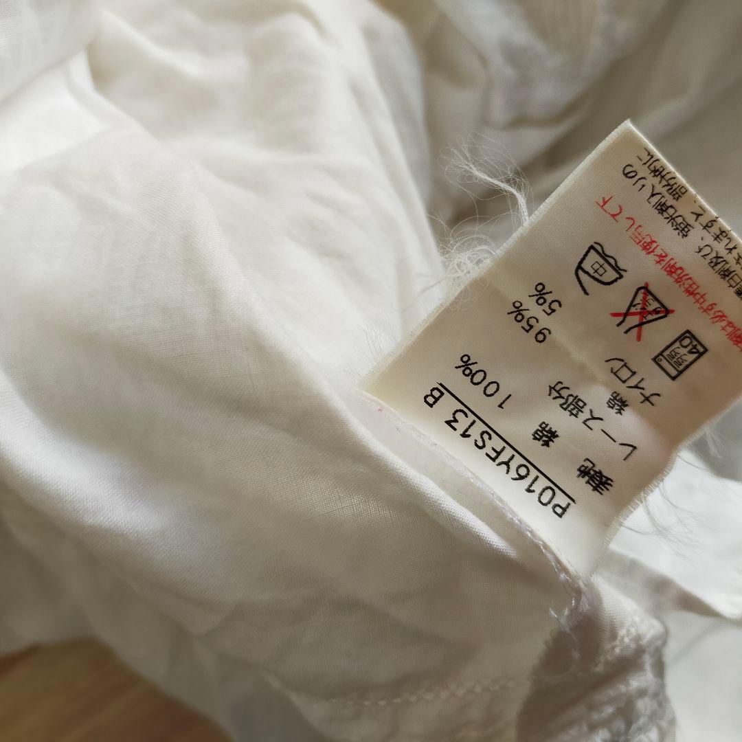 ピンクハウス　白　ホワイト　レース　コットン　スカート