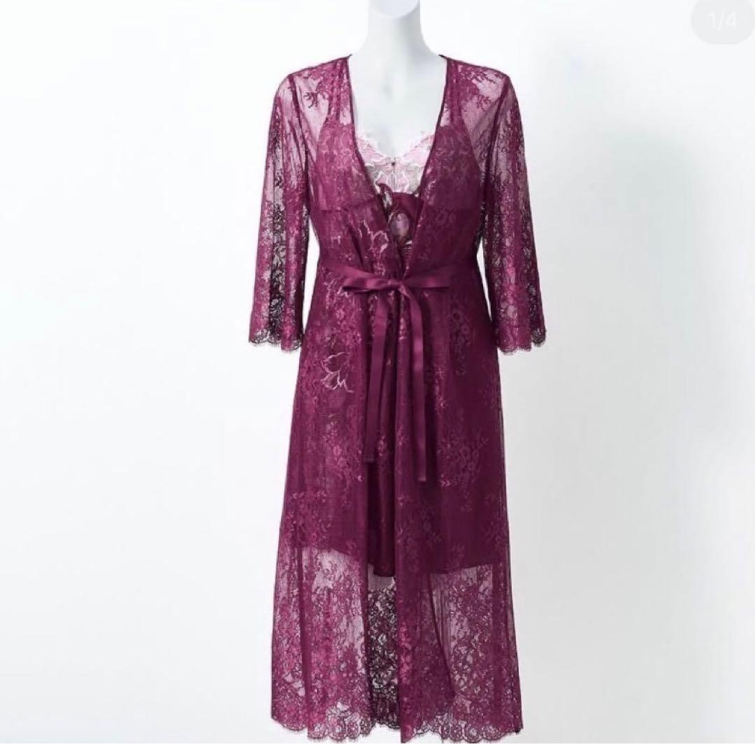 Salute 52ガウン、スリップ、ショーツセット　WHカラー　Mサイズ