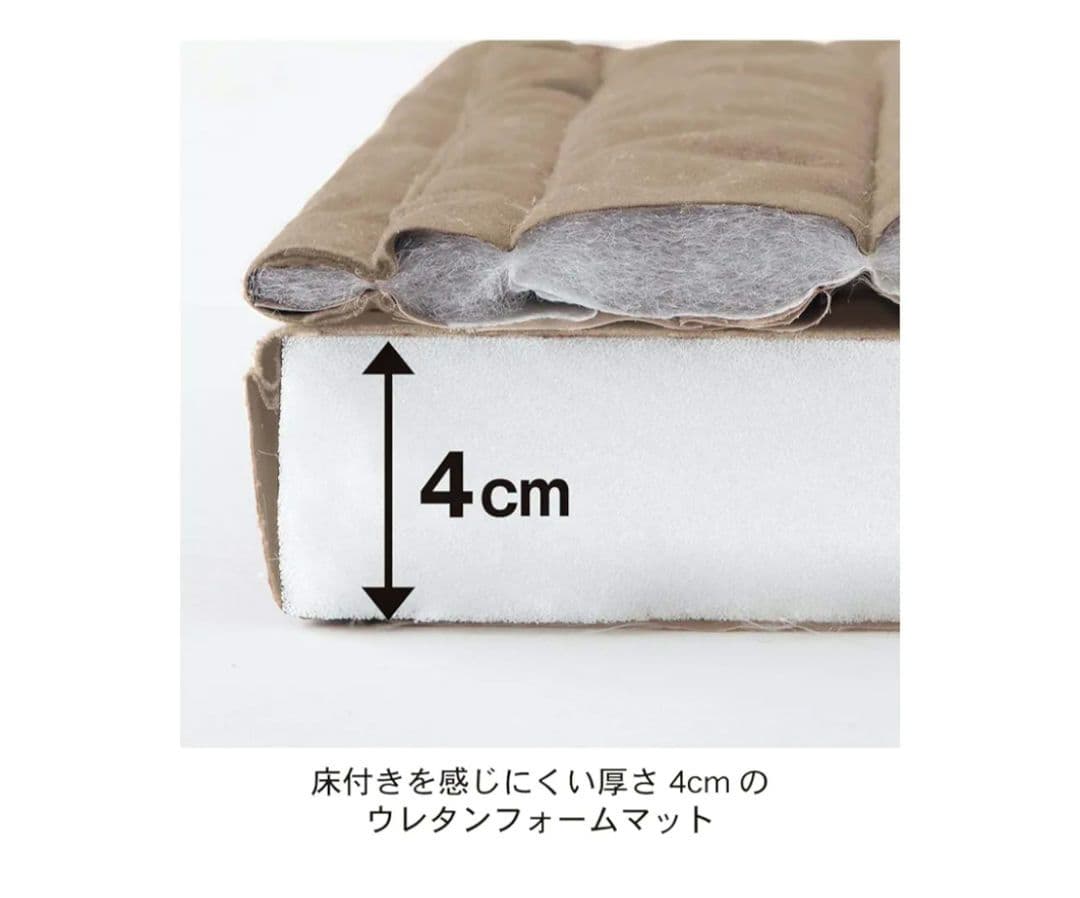 【1/2】ベルメゾン グータラグ くまのプーさん コーナーローソファーセット